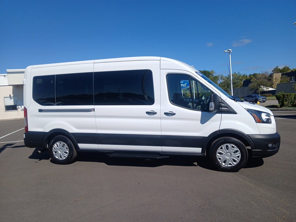 Used 2023 Ford Transit-350 Passenger XL Wagon Medium Roof Van