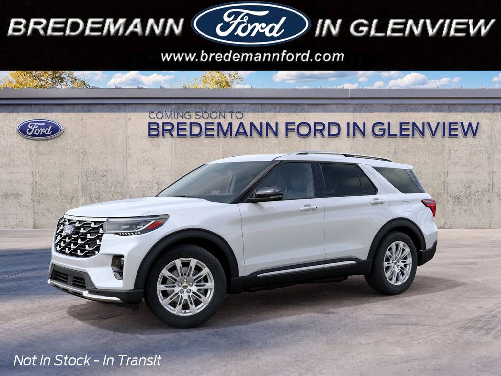 New 2027 Ford Explorer Platinum SUV