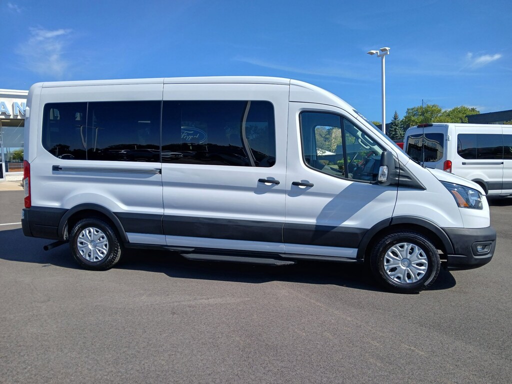 Used 2023 Ford Transit-350 Passenger XL Wagon Medium Roof Van