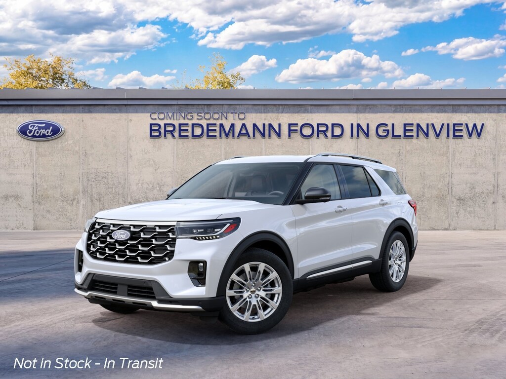 New 2027 Ford Explorer Platinum SUV