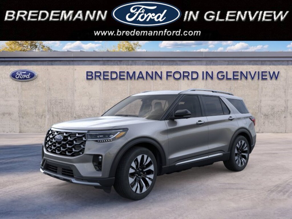 New 2026 Ford Explorer Platinum SUV