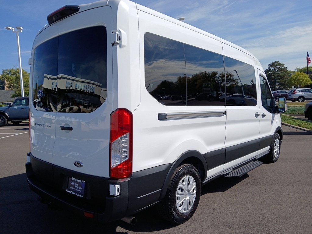 Certified 2023 Ford Transit-350 Passenger Wagon Medium Roof Van