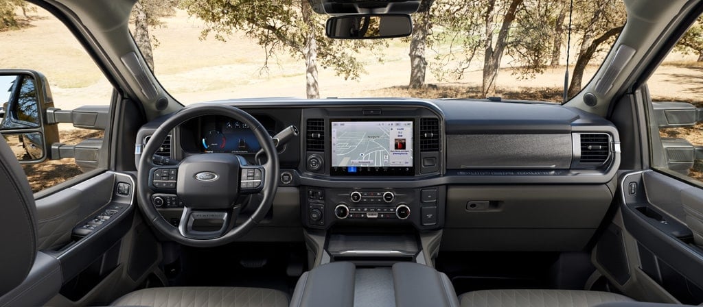 2026 Ford Super Duty Interior Workspace