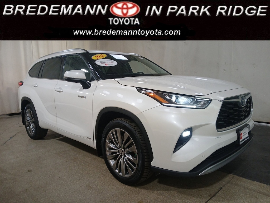 Certified 2021 Toyota Highlander Hybrid Hybrid Platinum SUV