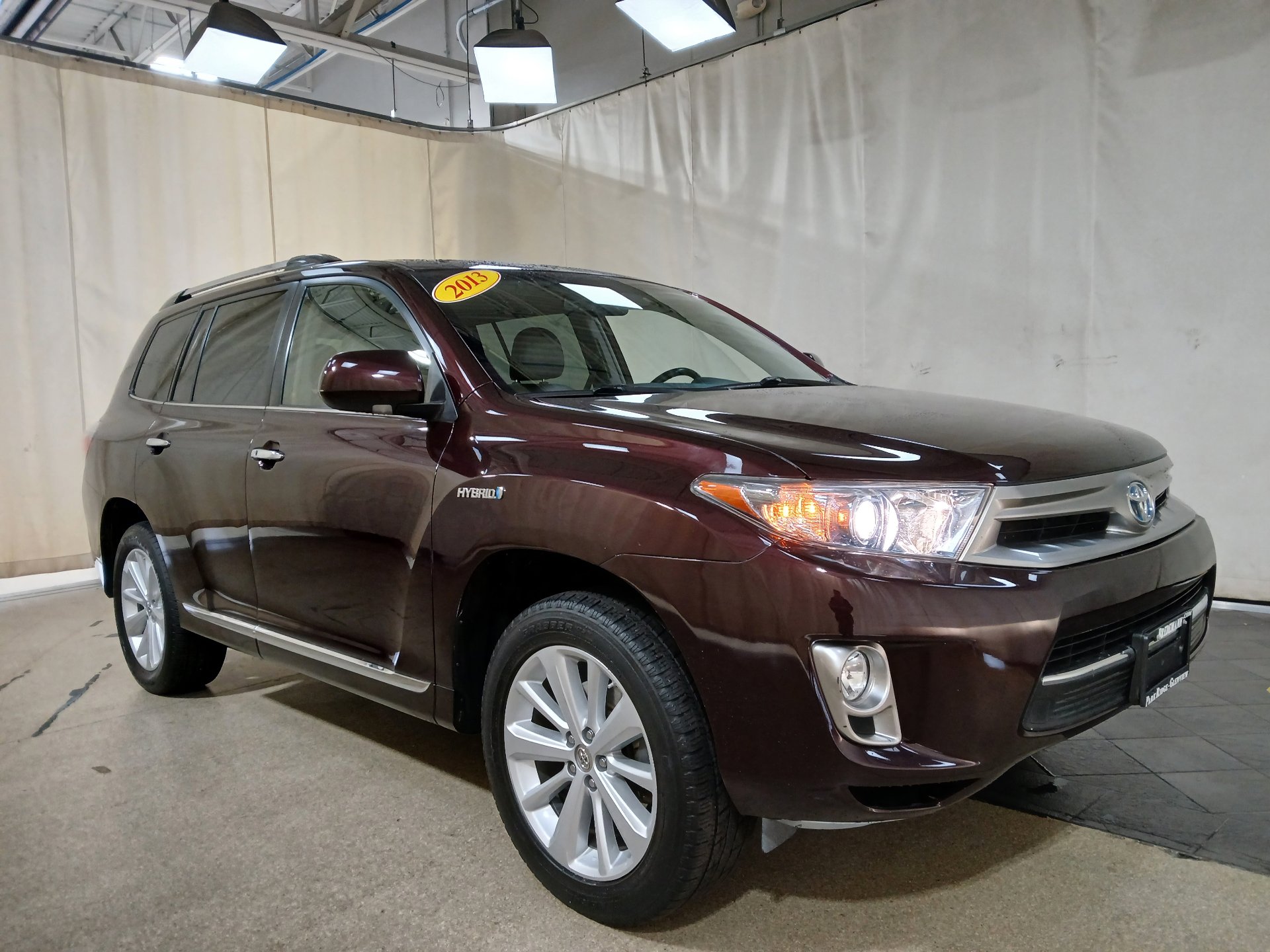 Used 2013 Toyota Highlander Limited Hybrid with VIN JTEDC3EH8D2018289 for sale in Park Ridge, IL