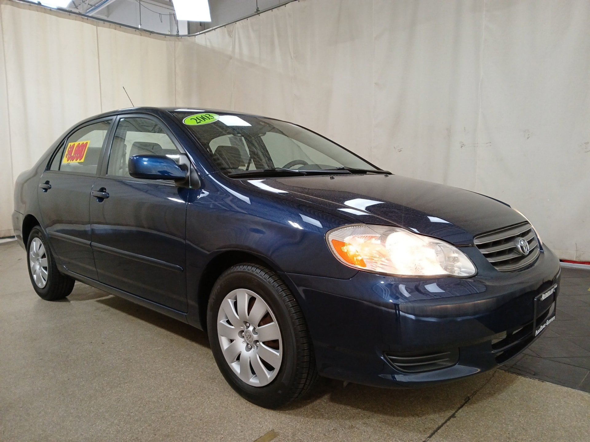 Used 2003 Toyota Corolla LE with VIN 1NXBR32E63Z134397 for sale in Park Ridge, IL