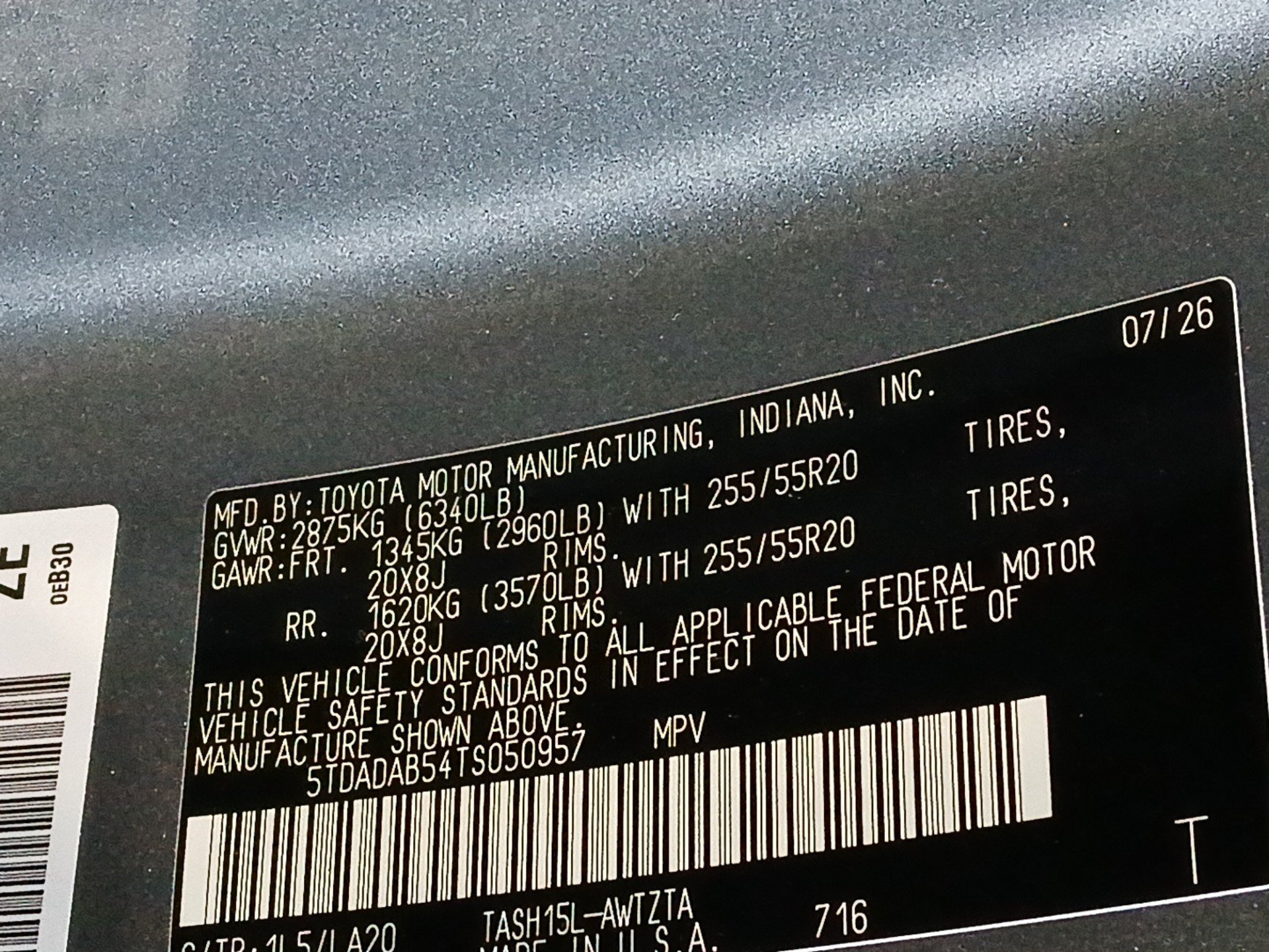 Vehicle thumbnail