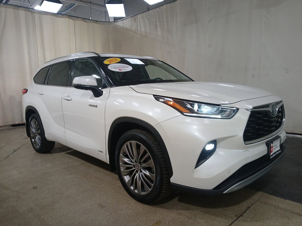 Certified 2021 Toyota Highlander Hybrid Hybrid Platinum SUV