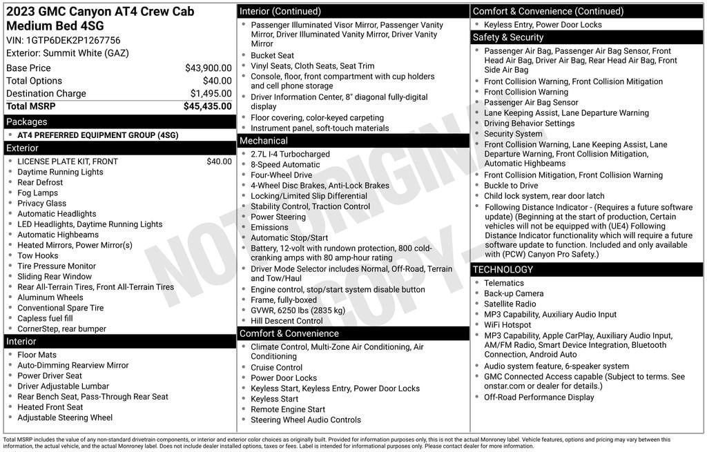 2023 GMC Canyon AT4 - Photo 24