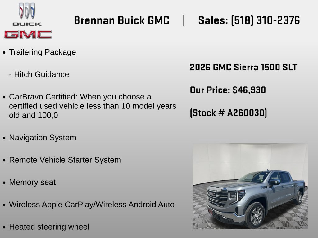 2026 GMC Sierra 1500 SLT - Photo 6