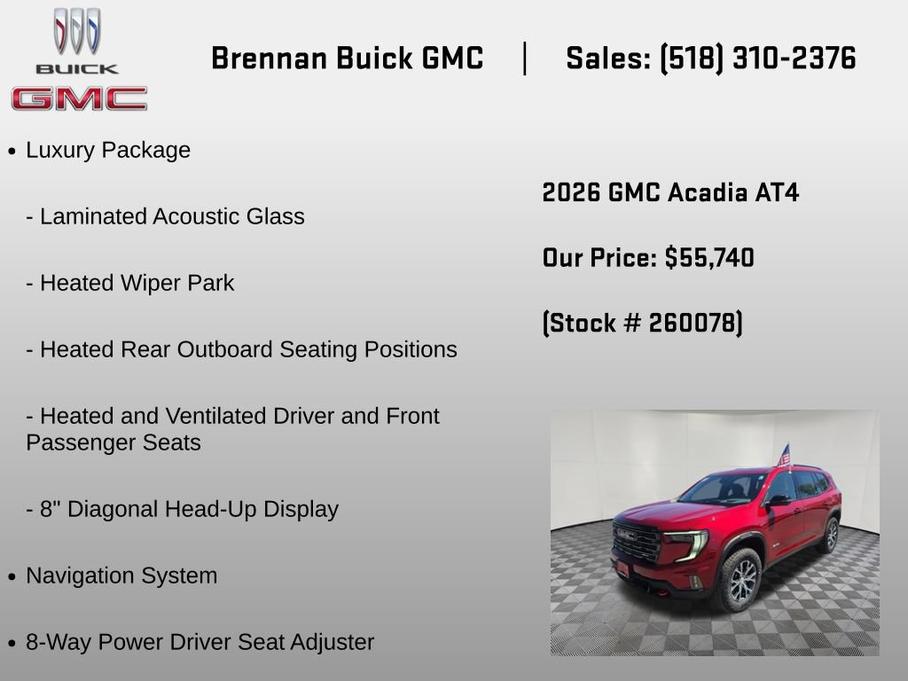 2026 GMC Acadia AT4 - Photo 6