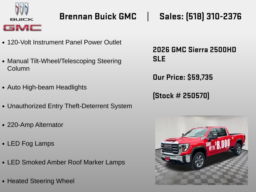 2026 GMC Sierra 2500HD SLE - Photo 24
