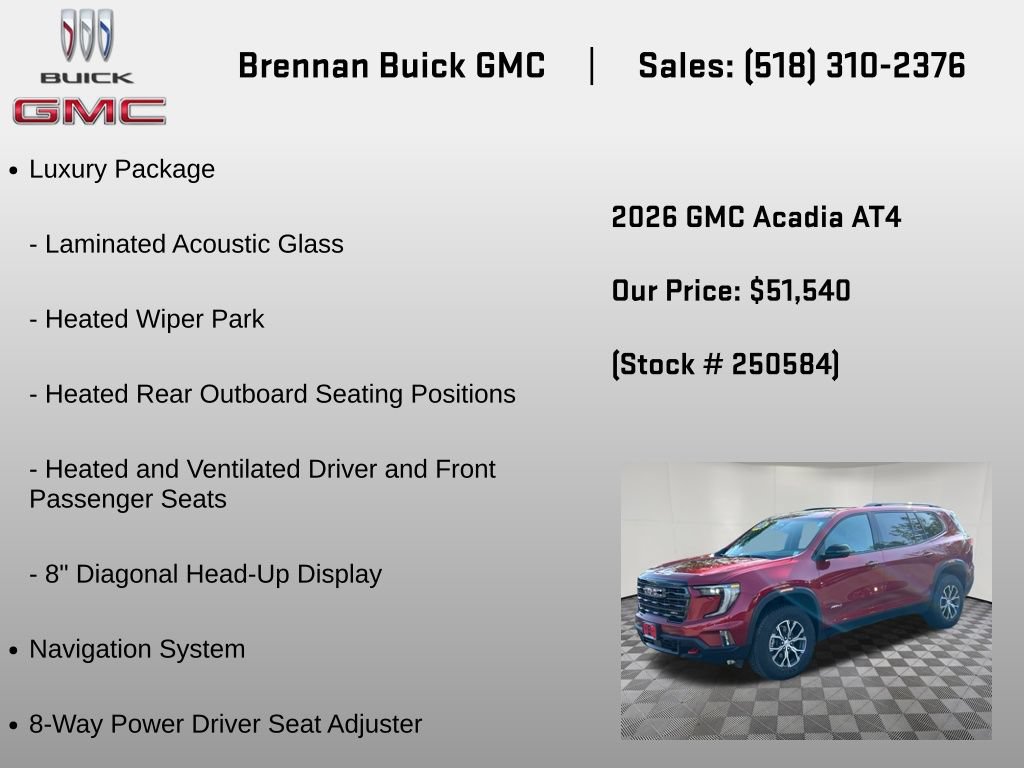 2026 GMC Acadia AT4 - Photo 6