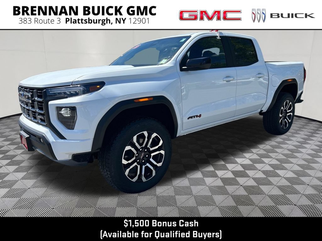 Summit White 2026 GMC Canyon Pickup Truck Four-Wheel Drive Automatic
