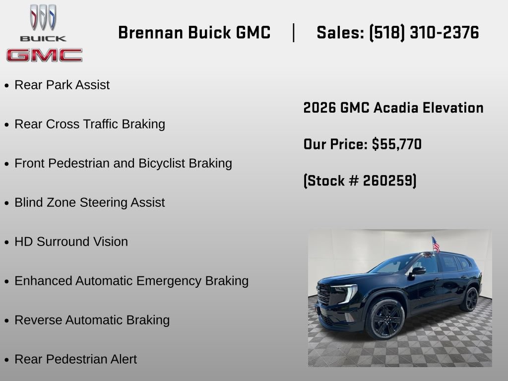 2026 GMC Acadia Elevation - Photo 24