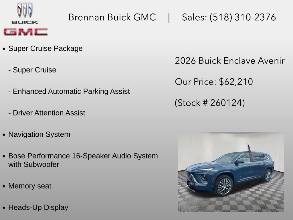 2026 Buick Enclave Avenir - Photo 6