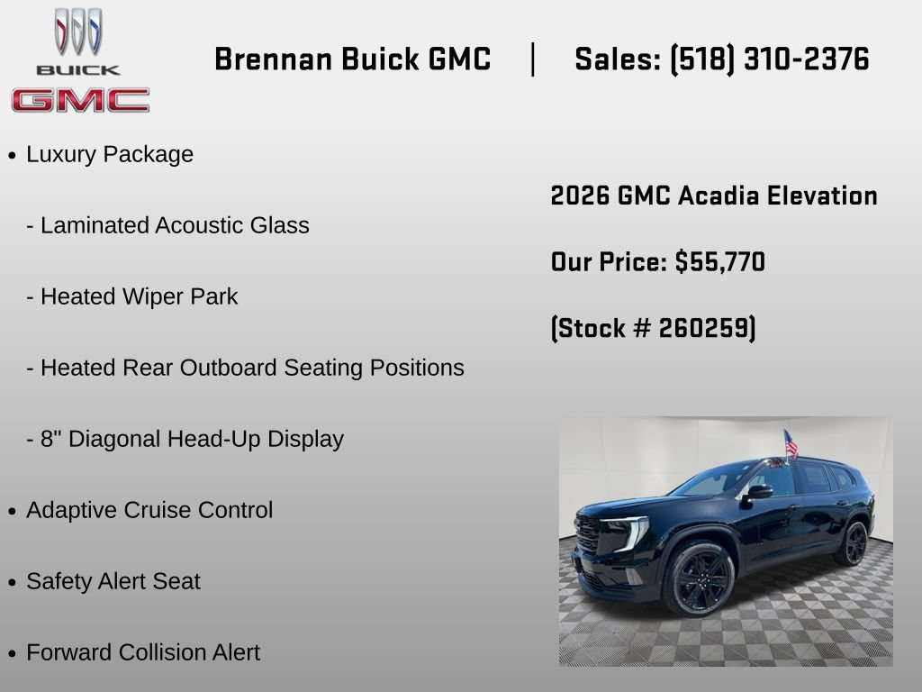 2026 GMC Acadia Elevation - Photo 18