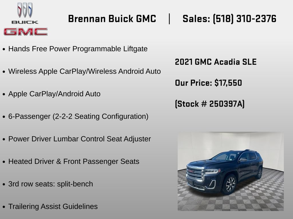 2021 GMC Acadia SLE - Photo 24