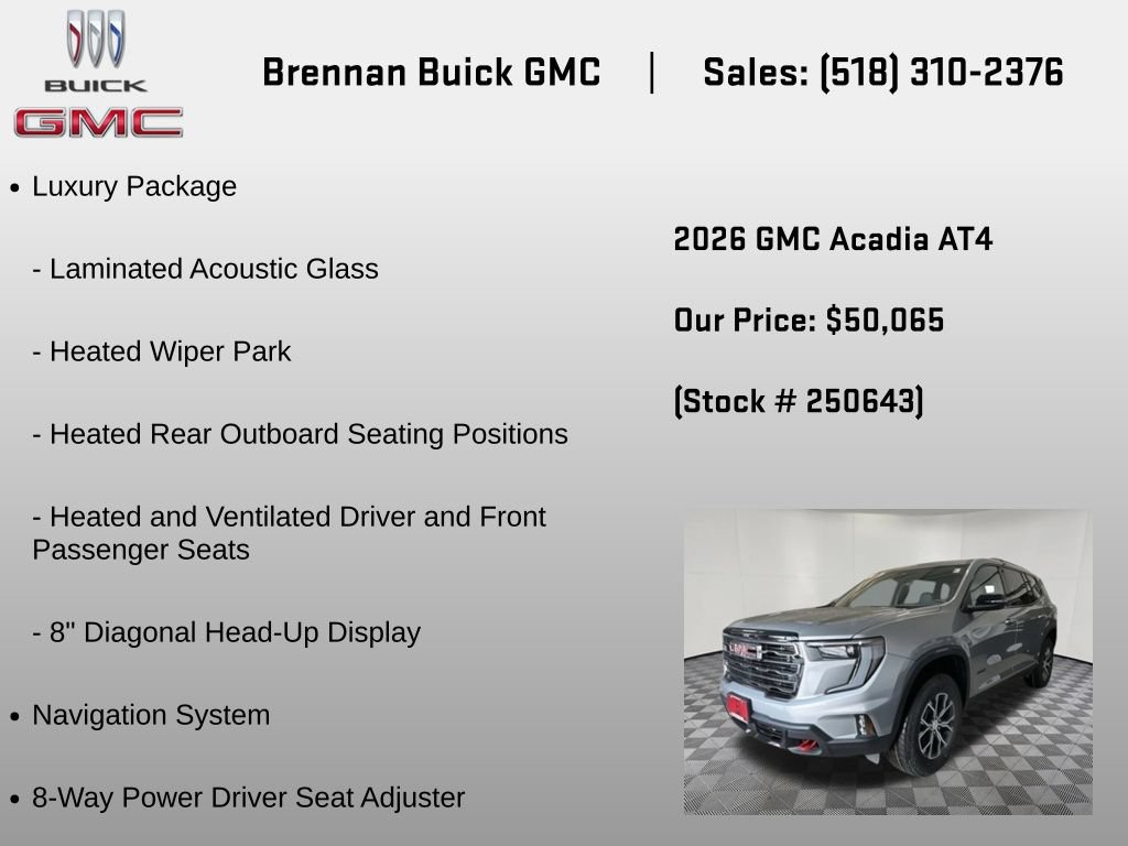 2026 GMC Acadia AT4 - Photo 6