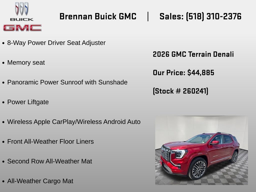 2026 GMC Terrain Denali - Photo 18
