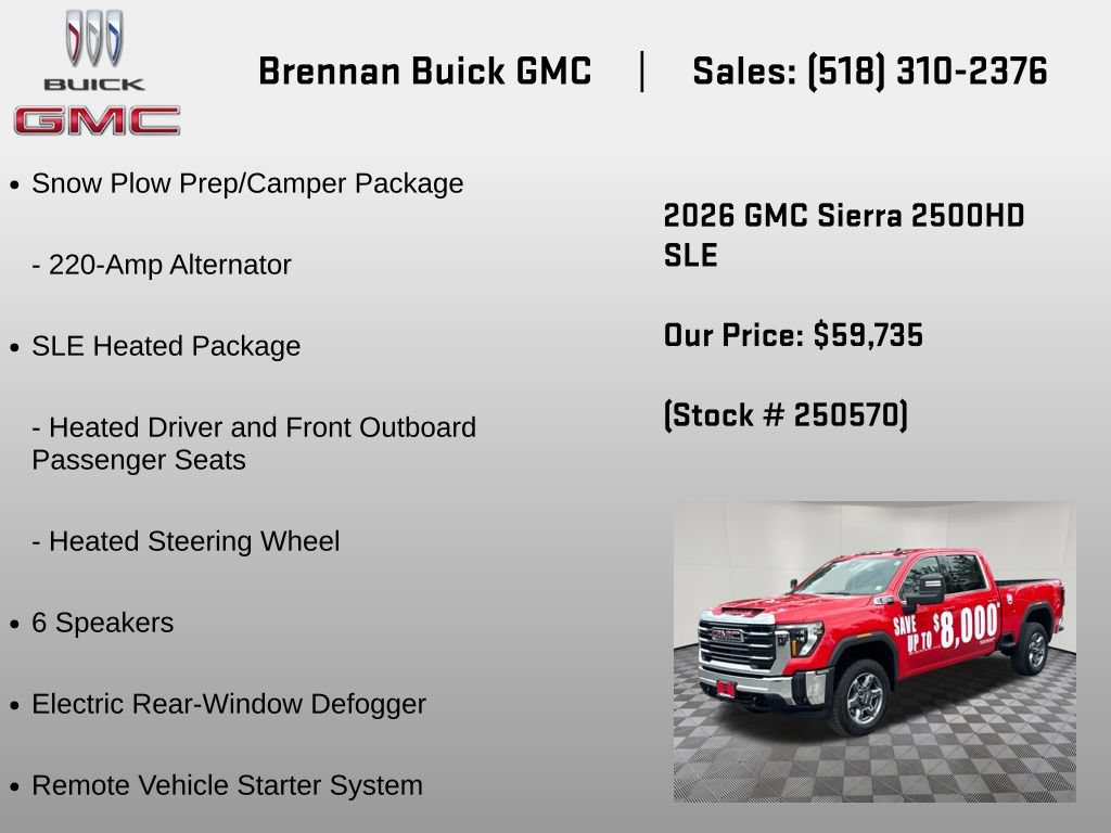 2026 GMC Sierra 2500HD SLE - Photo 18