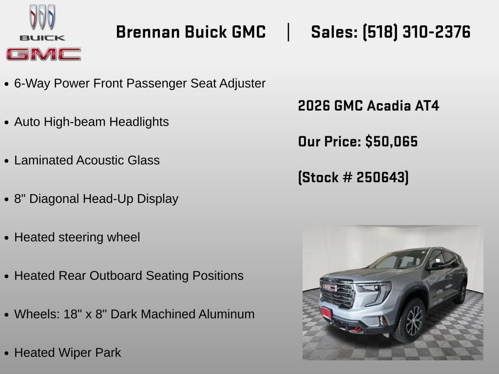 2026 GMC Acadia AT4 - Photo 12