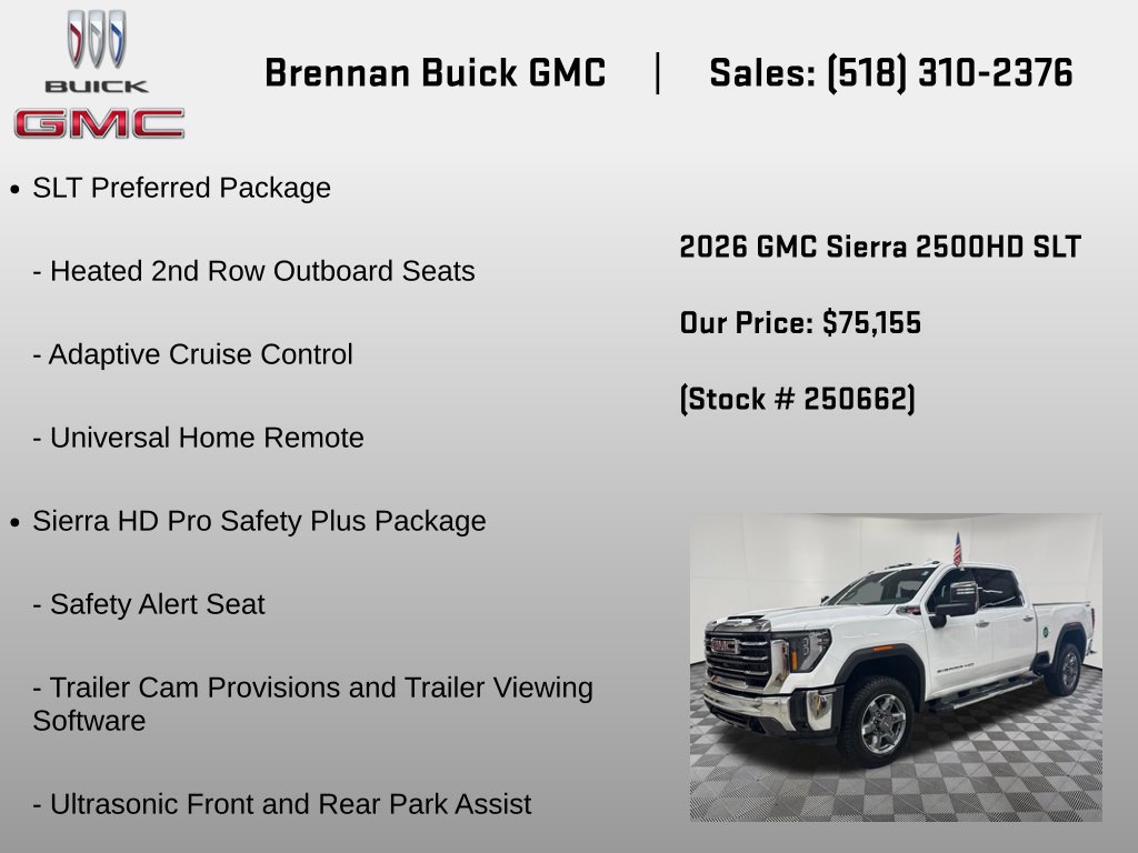 2026 GMC Sierra 2500HD SLT - Photo 18