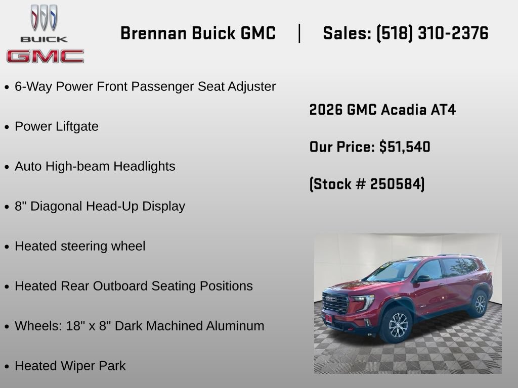 2026 GMC Acadia AT4 - Photo 12