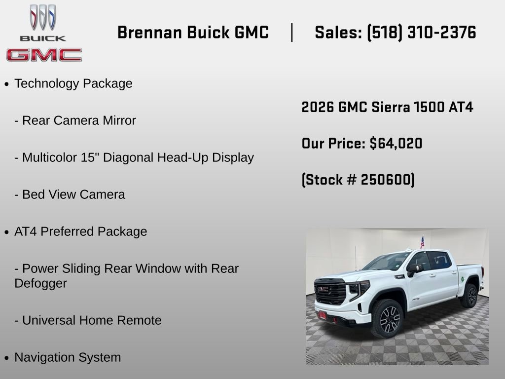 2026 GMC Sierra 1500 AT4 - Photo 6
