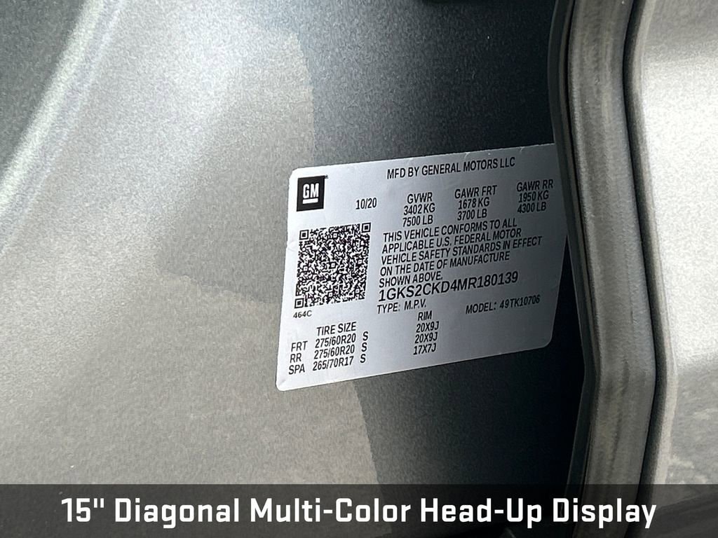 2021 GMC Yukon AT4 - Photo 34