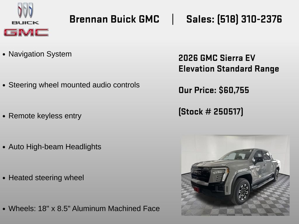 2026 GMC Sierra EV Elevation - Photo 6