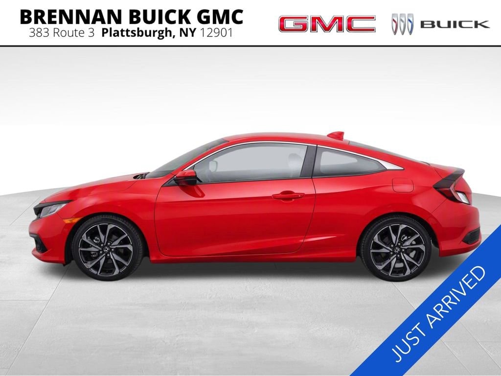 Used 2019 Honda Civic Sport with VIN 2HGFC4B83KH306282 for sale in Plattsburgh, NY