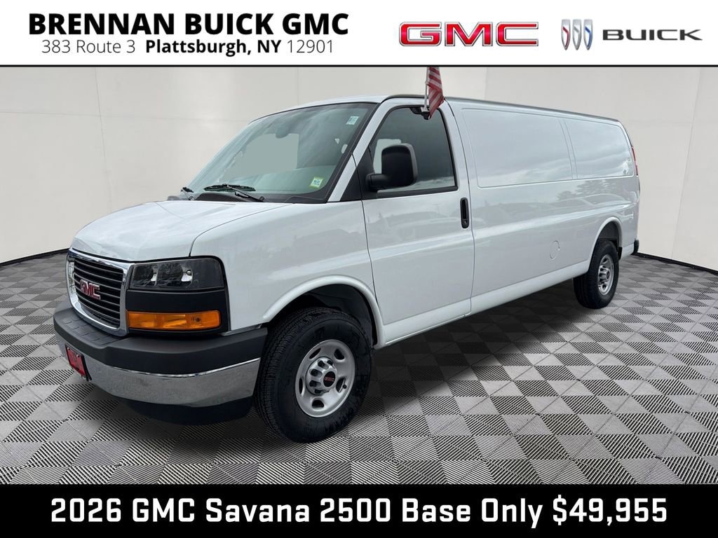 New 2026 GMC Savana Cargo Work Van Van