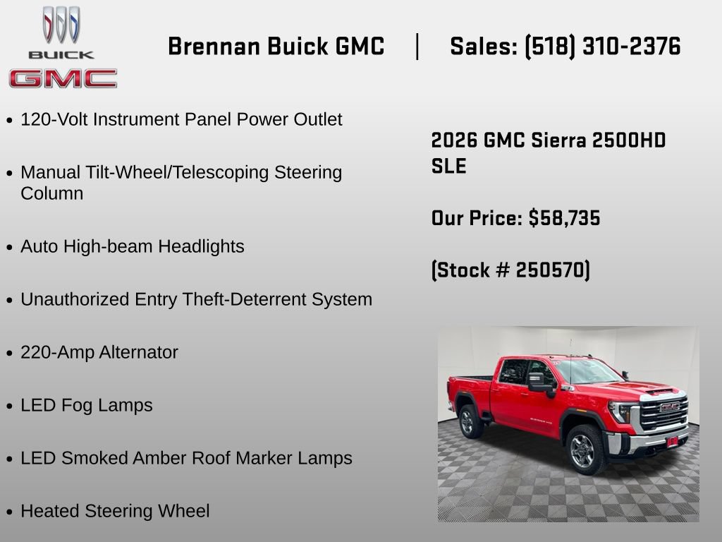 2026 GMC Sierra 2500HD SLE - Photo 24
