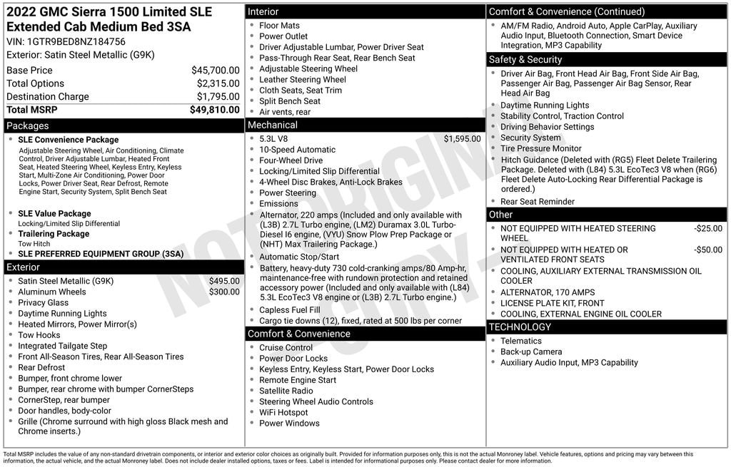 2022 GMC Sierra 1500 Limited SLE - Photo 25