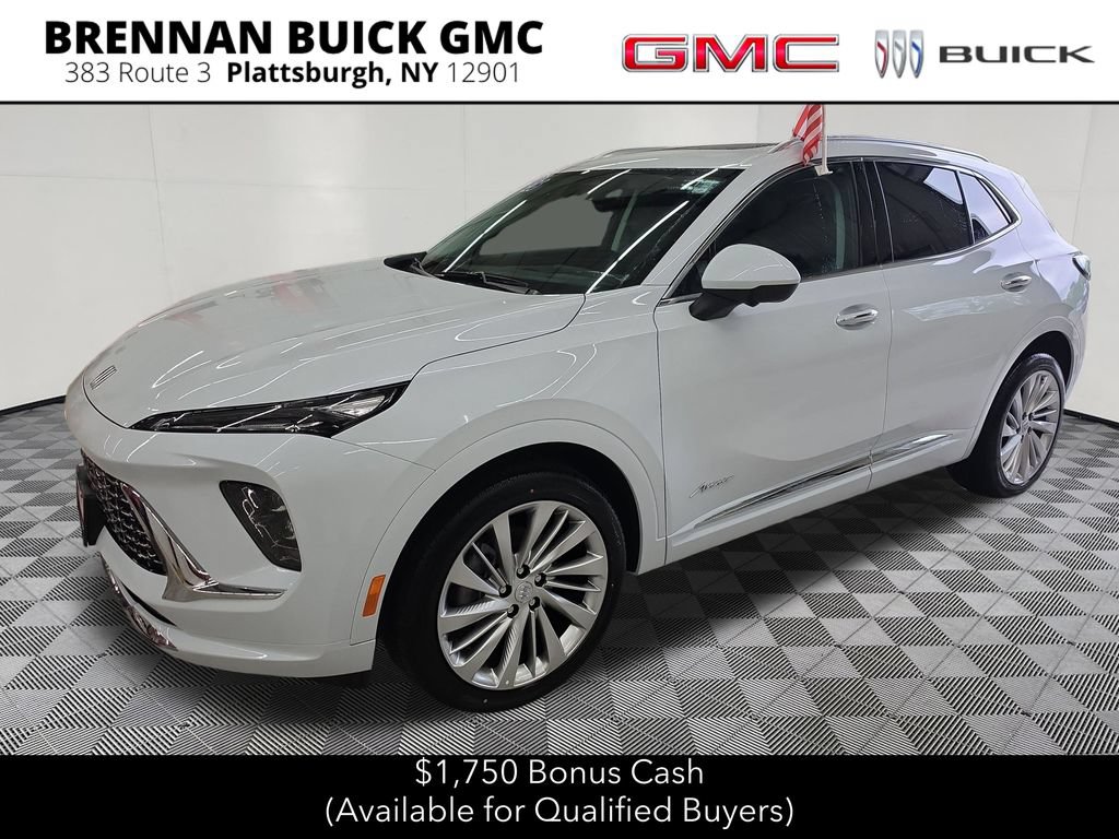 Iridescent White Tricoat 2026 Buick Envision SUV / Crossover All-Wheel Drive Automatic