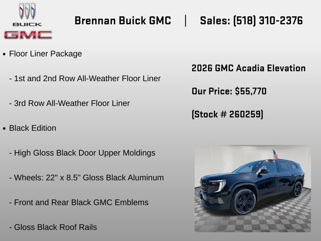 2026 GMC Acadia Elevation - Photo 12