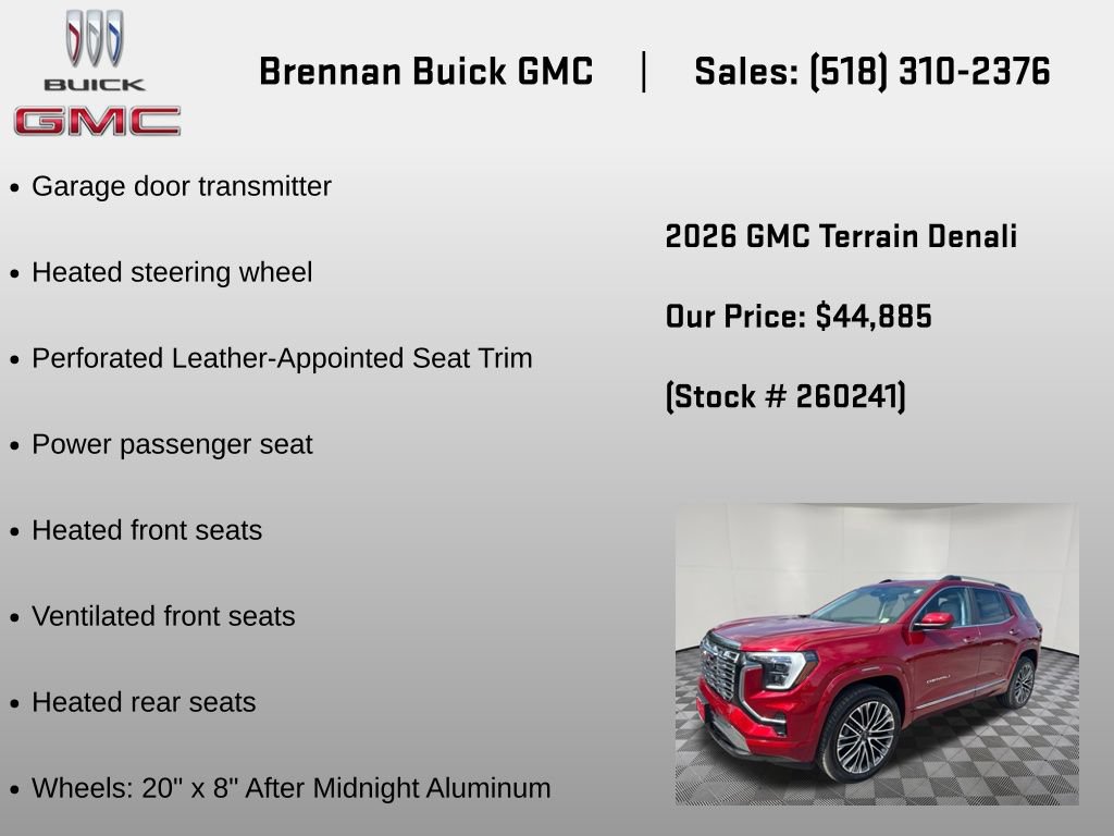 2026 GMC Terrain Denali - Photo 23