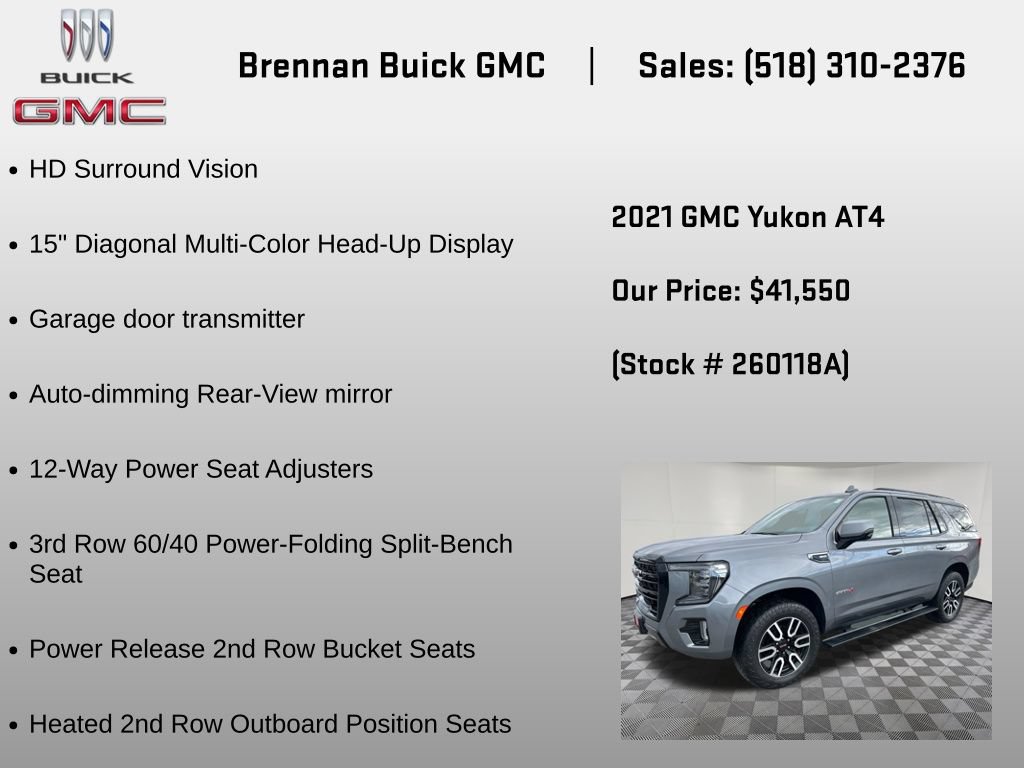 2021 GMC Yukon AT4 - Photo 35