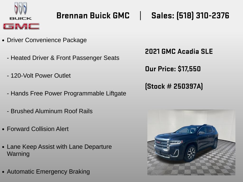 2021 GMC Acadia SLE - Photo 12