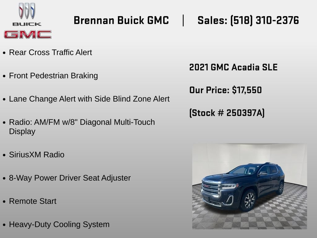 2021 GMC Acadia SLE - Photo 18