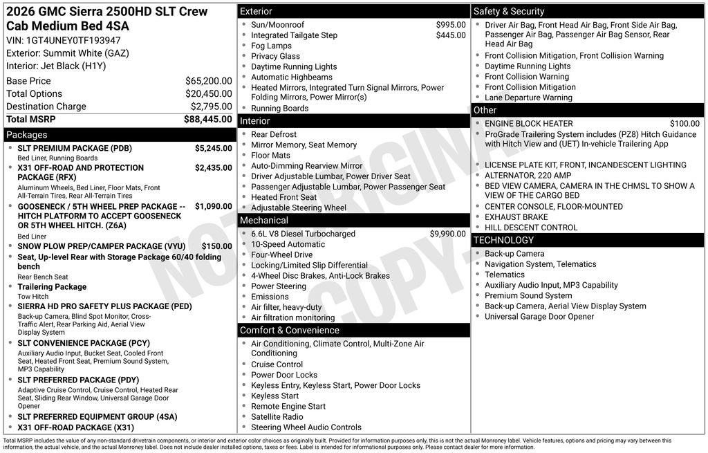 2026 GMC Sierra 2500HD SLT - Photo 36