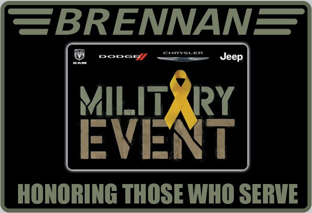Military Discount at Brennan Dodge