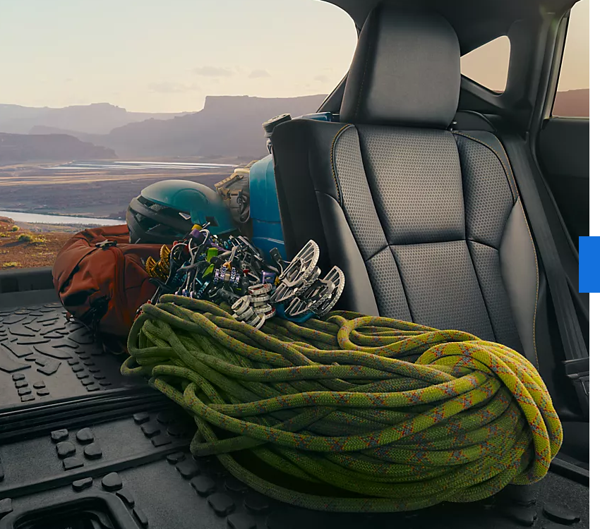 Spacious Cargo Area and Wide Rear Gate