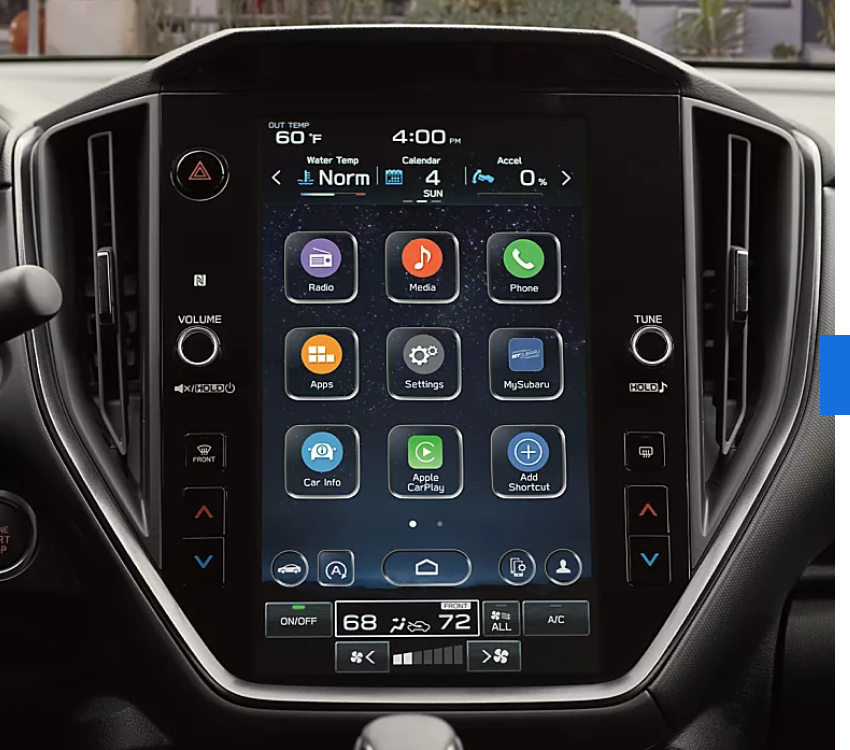 Subaru DriverFocus<sup>®</sup> Distraction Mitigation System