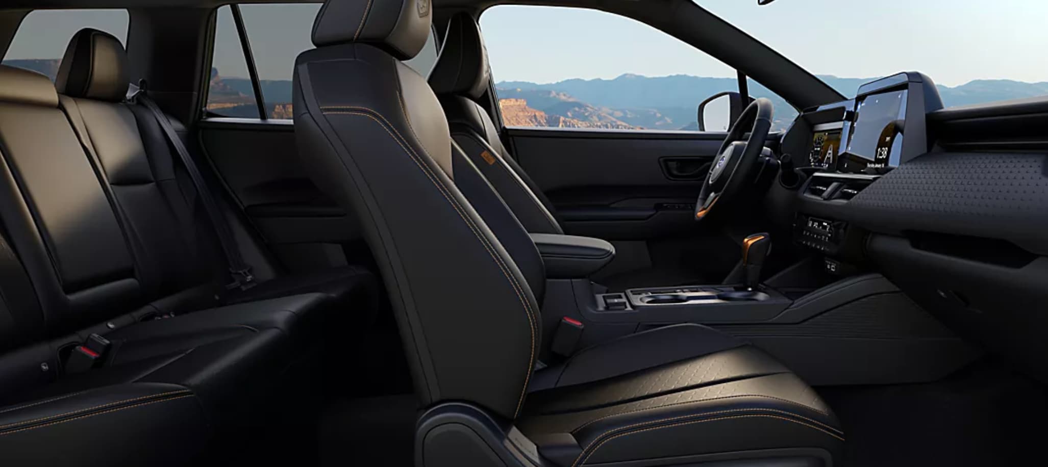 Interior of the 2026 Subaru Outback Wilderness for sale near Danbury, CT at Brewster Subaru
