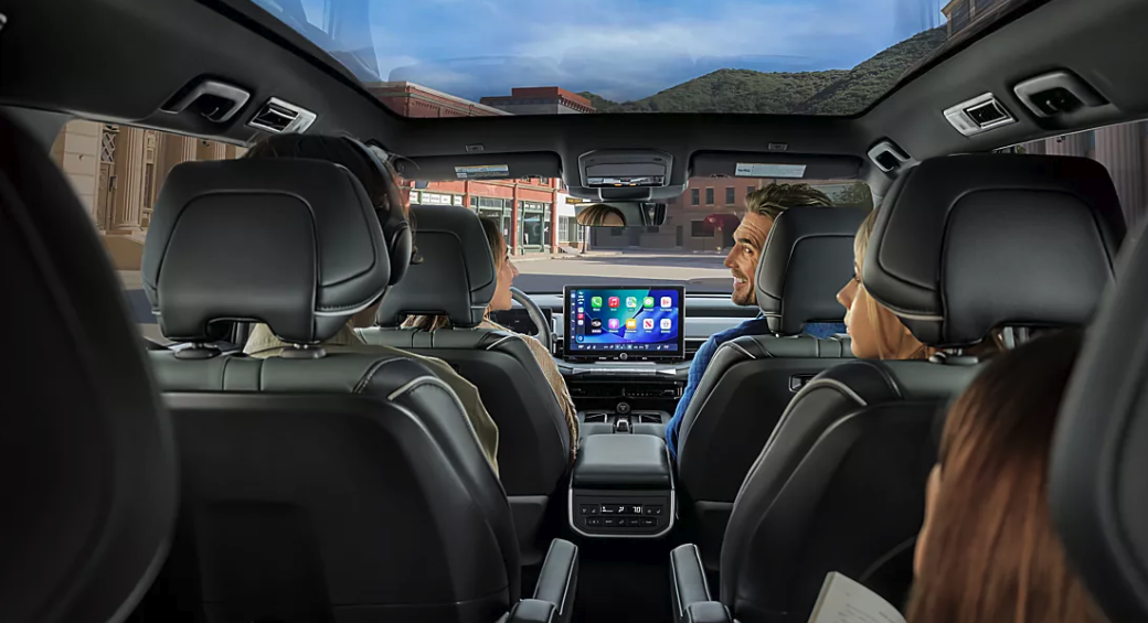 Interior of the 2027 Subaru Getaway available near Danbury, CT at Brewster Subaru