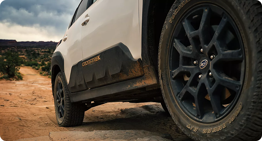 Up to 9.3 Inches of Ground Clearance