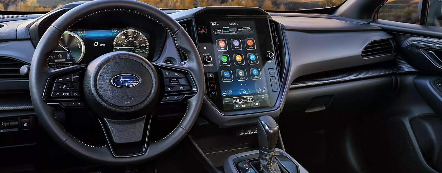 Interior of the 2026 Subaru Crosstrek for sale near Danbury, CT at Brewster Subaru