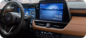 Subaru Multimedia System with New Standard 12.1-Inch Touchscreen